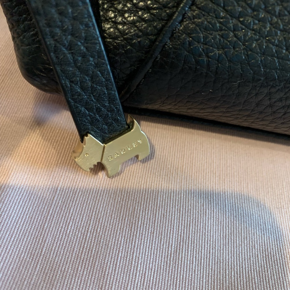 Radley London Leather Top Zip Crossbody Gem